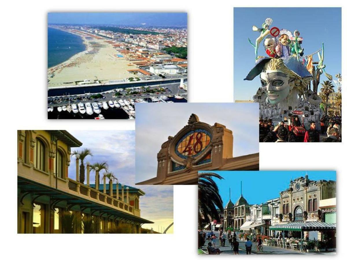 Altido Apt For 8 With Huge Terrace In Old Town Of Viareggio Zewnętrze zdjęcie